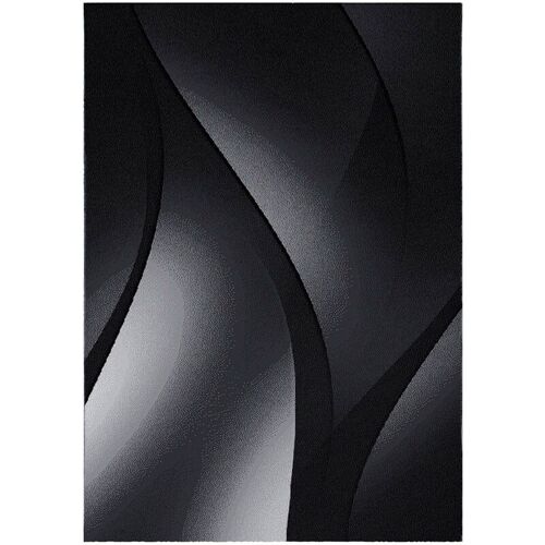 Dia - Tapis à Motifs Graphique (noir - 80x150cm)