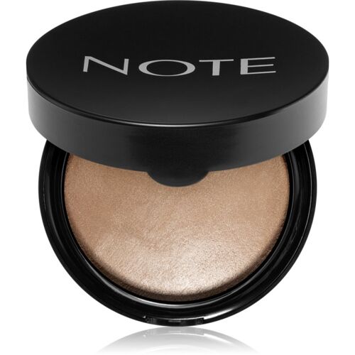 Note Cosmetique Baked Powder Poudre Illuminatrice Cuite Teinte 02 Honey Warm 10 G 