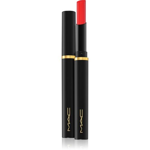 Mac Cosmetics Powder Kiss Velvet Blur Slim Stick Rouge À Lèvres Mat Hydratant Teinte Ruby New 2 G 