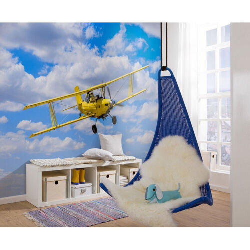 Komar - Poster Géant Intissé Biplane - 400 X 280 Cm