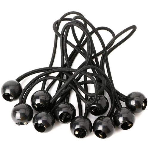 Osqi - 30 Pièces Cordon Élastique, Cordon Élastique Pour Bâche, Cordon Élastique, Cordon Élastique Pour Pavillon, Bâche, Camping, Tente, Harnais D'extension De Rideaux (200mm)