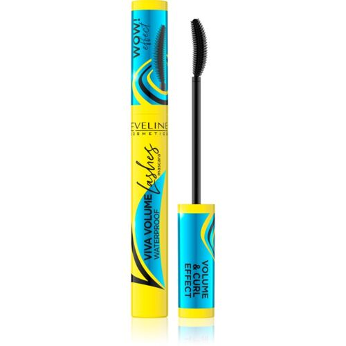 Eveline Cosmetics Viva Lashes Volume Mascara Cils Volumisés Et Épais Waterproof 10 Ml 