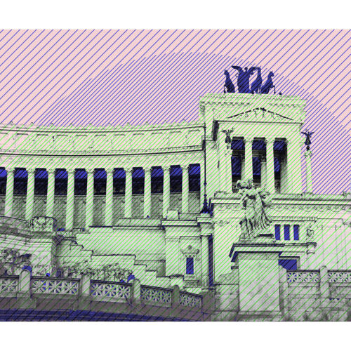 Komar - Poster Géant Intissé Rome - 300 X 280 Cm