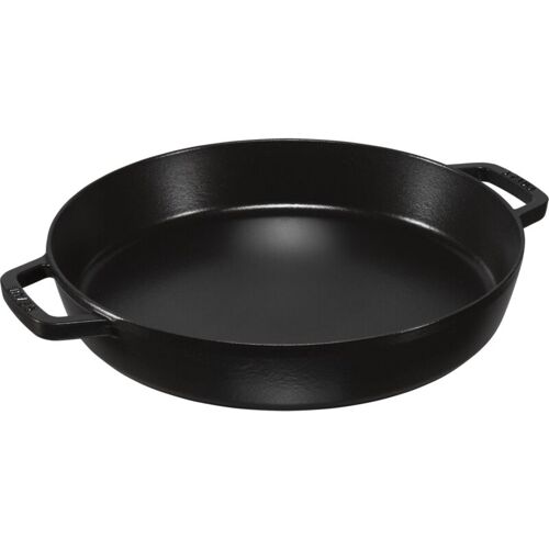 Staub - Poêle À Paella, Fonte, Noire, 34 Cm