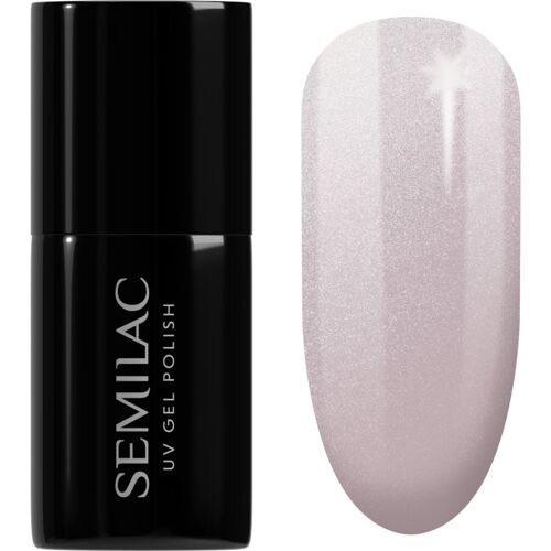 Semilac Uv Hybrid Wedding Pearls Vernis À Ongles Gel Teinte 236 Peach Pearl 7 Ml 