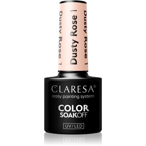 Claresa Soakoff Uv/Led Color Dusty Rose Vernis À Ongles Gel Teinte 1 5 G 
