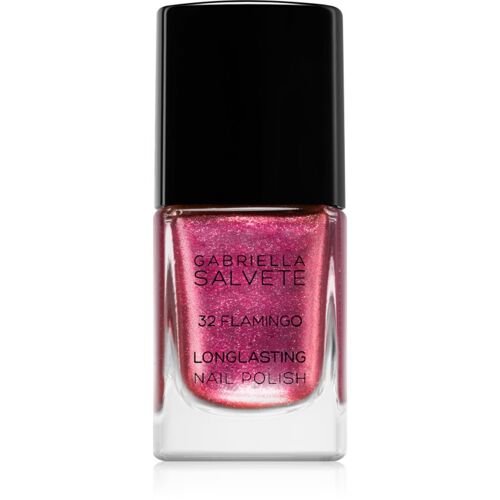 Gabriella Salvete Longlasting Enamel Vernis À Ongles Longue Tenue À Paillettes Teinte 32 Flamingo 11 Ml 