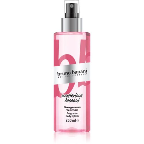 Bruno Banani Dangerous Woman Mysterious Coconut Spray Rafraîchissant Corps Pour Femme 250 Ml 