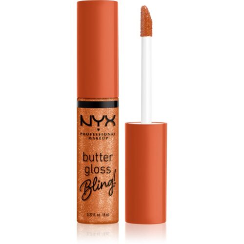 Nyx Professional Makeup Butter Gloss Bling Brillant À Lèvres Pailleté Teinte 03 Pricey 8 Ml 