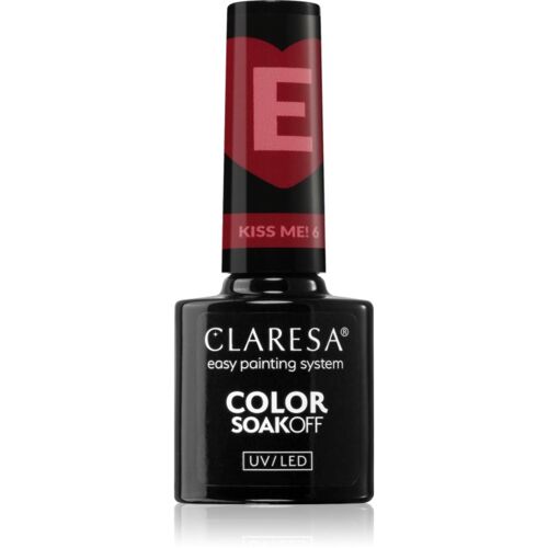 Claresa Soakoff Uv/Led Color Kiss Me Vernis À Ongles Gel Teinte 6 5 G 