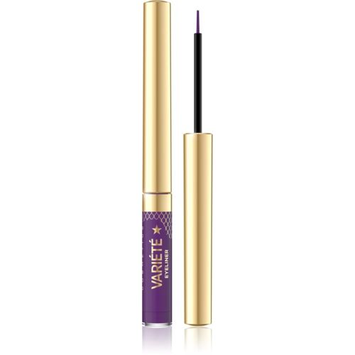 Eveline Cosmetics Variété Eyeliner Liquide Waterproof Longue Tenue Teinte 05 Ultraviolet 2,8 Ml