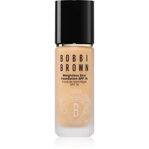 Bobbi Brown Weightless Skin Foundation Spf 15 Fond De Teint Longue Tenue Pour Un Effet Naturel Teinte Warm Natural 30 Ml 