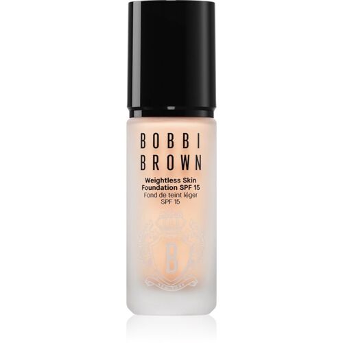 Bobbi Brown Weightless Skin Foundation Spf 15 Mini Fond De Teint Matifiant Longue Tenue Pour Un Effet Naturel Teinte Warm Porcelain 13 Ml 