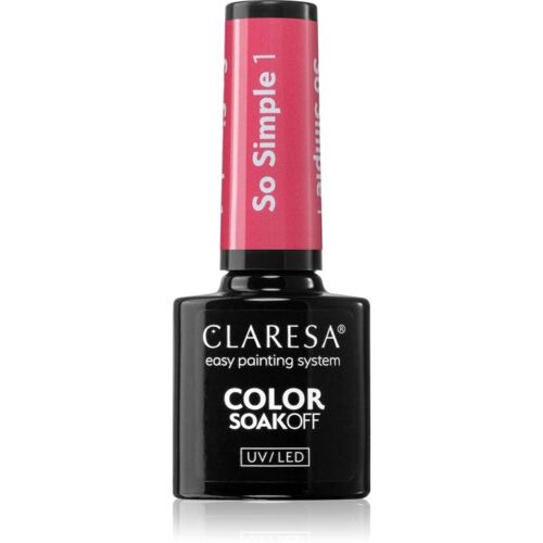 Claresa Soakoff Uv/Led Color So Simple Vernis À Ongles Gel Teinte 1 5 G 