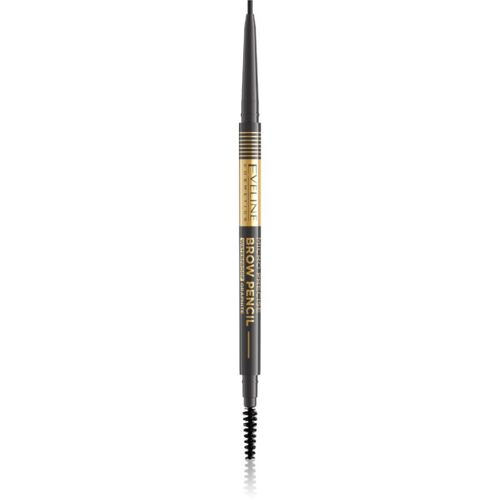 Eveline Cosmetics Micro Precise Crayon Sourcils Waterproof Avec Brosse 2 En 1 Teinte 04 Graphite 4 G 