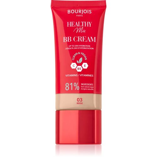 Bourjois Healthy Mix Clean & Vegan Bb Cream Bb Crème Teinte 03 Beige 30 Ml 