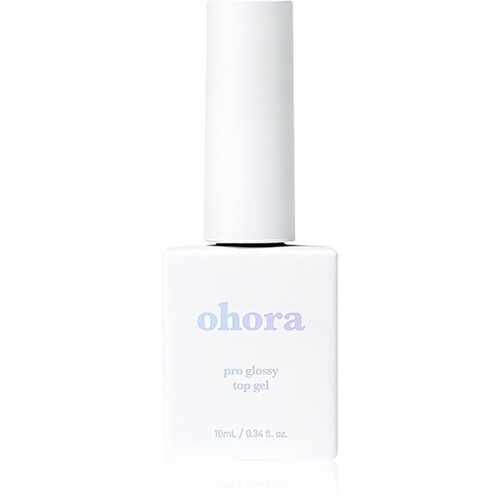 Ohora Pro Glossy Top Gel Vernis À Ongles Couvrant Pour Une Brillance Éclatante 10 Ml 