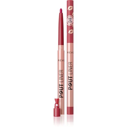 Revolution Pout Liner Crayon À Lèvres Pour Donner Du Volume Teinte Jelly Berry Mauve 0.2 G 