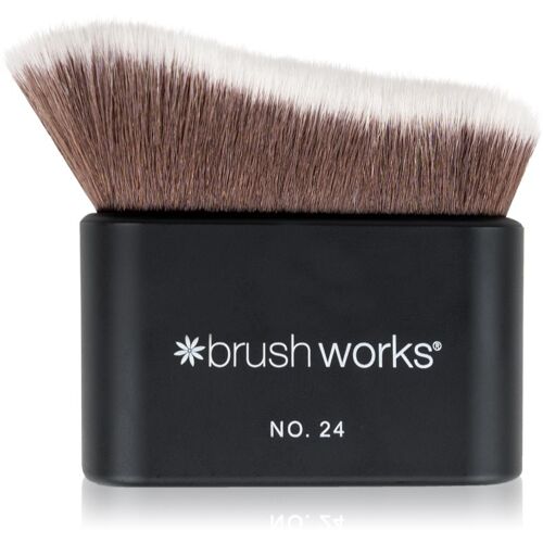 Brushworks Blending Face & Body Brush Pinceau Kabuki Pour Corps Et Visage Type No. 24 1 Pcs 