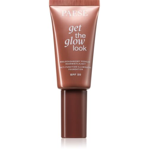 Paese Get The Glow Look Illuminating Foundation Fond De Teint Léger Illuminateur Spf 20 Teinte 3n Warm Beige 30 Ml 