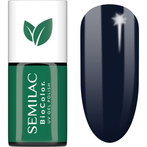 Semilac Uv Hybrid Biocolor Vernis À Ongles Gel Lampe Uv/Led Teinte 725 Dark Berry 7 Ml 