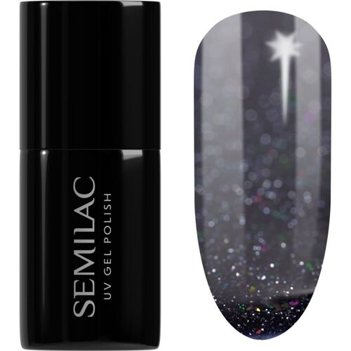 Semilac Uv Hybrid Winter Collection Vernis À Ongles Gel Lampe Uv/Led Teinte 611 Violet Night 7 Ml 
