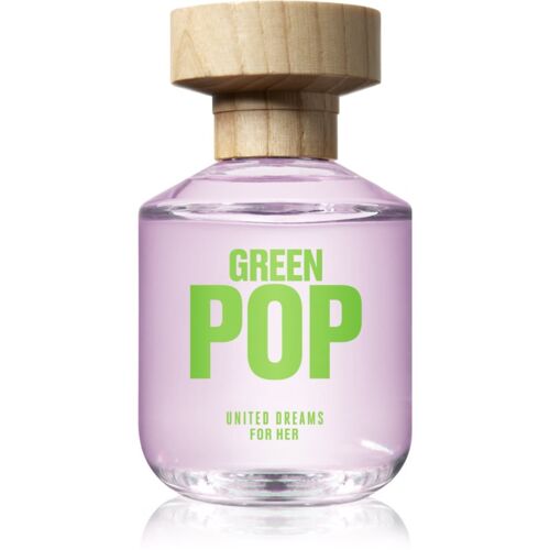 Benetton United Dreams Green Pop For Her Eau De Toilette Pour Femme 80 Ml 