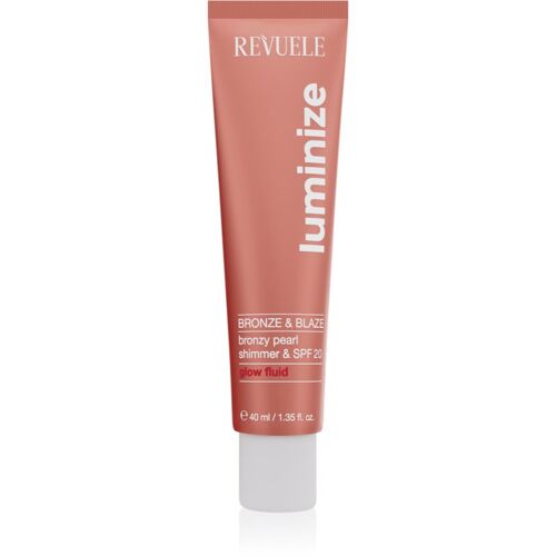 Revuele Luminize Fluide Illuminateur Spf 20 Teinte Bronze & Blaze 40 Ml 