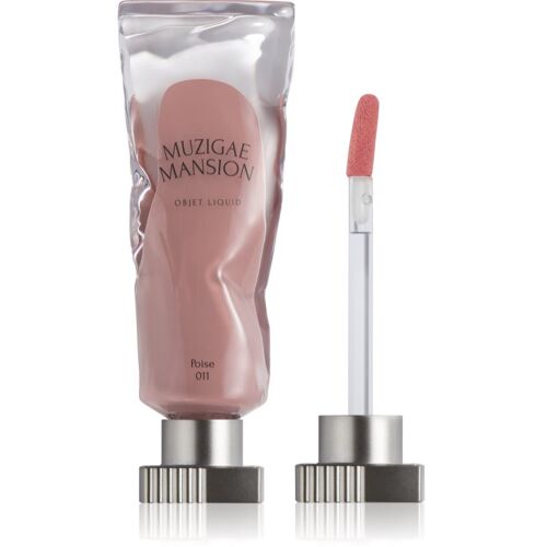 Muzigae Mansion Objet Liquid Rouge À Lèvres Liquide Longue Tenue Effet Mat Teinte 011 Poise 6 Ml 