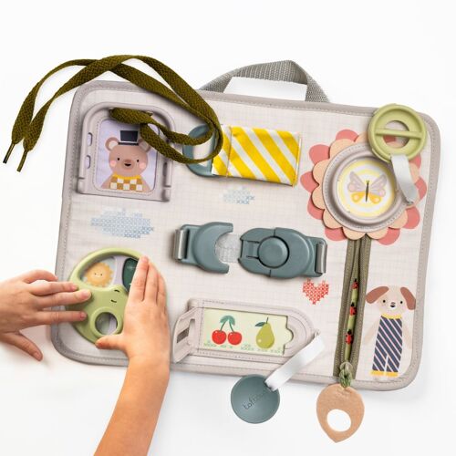 Taf Toys Snap`n Learn Board panneau de jeux avec activités 18 m+ 1 pcs