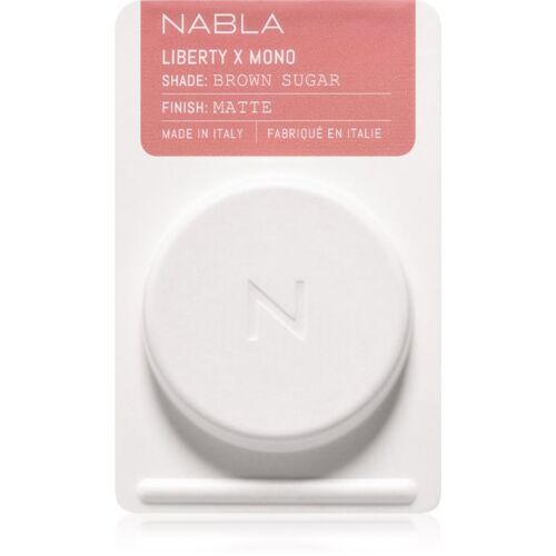 Nabla Cosmetics Liberty X Mono Fard À Paupières Teinte Brown Sugar 1.3 G 