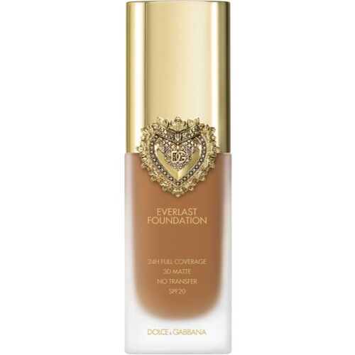 Dolce&gabbana Flawless Everlast Foundation Fond De Teint Ultra Couvrant Effet Longue Tenue Spf 20 Teinte 27n Medium Deep 27 Ml 