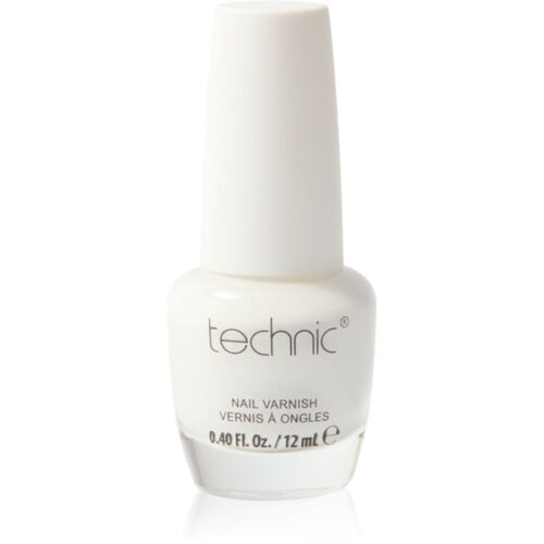 Technic Cosmetics Nail Varnish Vernis À Ongles À Séchage Rapide Teinte White 12 Ml 