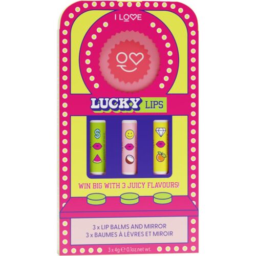 I Love Lucky Lips Coffret Cadeau Lèvres 