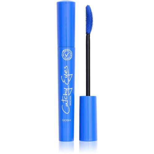 Gosh Copenhagen Catchy Eyes Allergy Certified Mascara Volume Pour Yeux Sensibles Teinte 003 Crazy Blue 8 Ml 