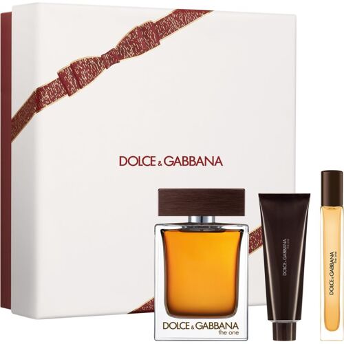 Dolce&gabbana The One For Men Edt Trio Gift Set Coffret Cadeau Pour Homme 