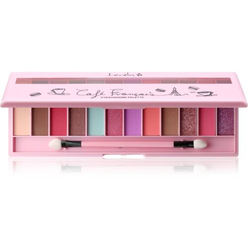 Lovely Café Francais Palette De Fards À Paupières 12 G 