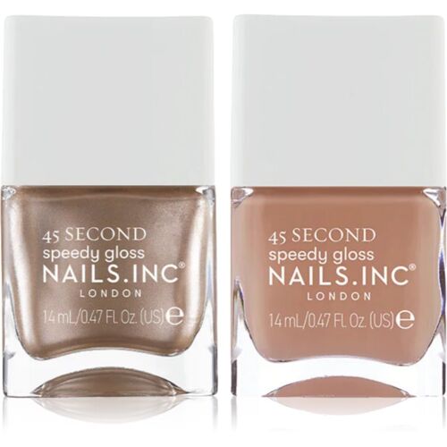 Nails Inc. 45 Second Mocha Mousse Kit De Vernis À Ongles 