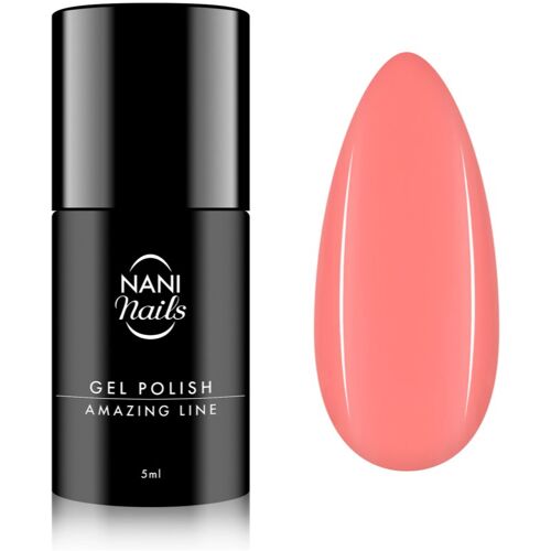 Naninails Nani Amazing Line Vernis À Ongles Gel Teinte Coral Punch 5 Ml 