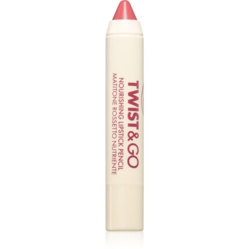 Purobio Cosmetics Twist&go Rouge À Lèvres Nourrissant En Crayon Teinte Pink Sand 2.9 G 