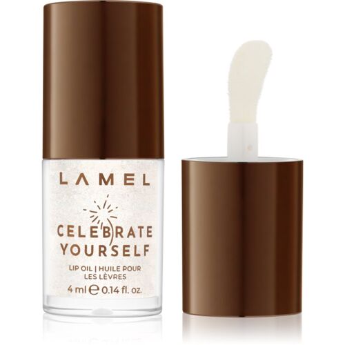 Lamel Celebrate Yourself Huile À Lèvres À Paillettes Teinte 01 4 Ml 