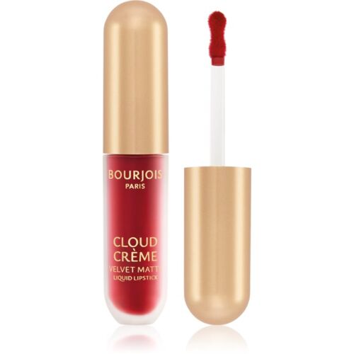 Bourjois Cloud Crème Velvet Matte Rouge À Lèvres Liquide Ultra Mat Teinte 08 Chérie Cherry 3.1 Ml 