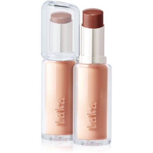 Laka Bonding Glow Lipstick Rouge À Lèvres Longue Tenue Pour Une Hydratation Et Une Brillance Teinte 210 Harry 3.7 G 