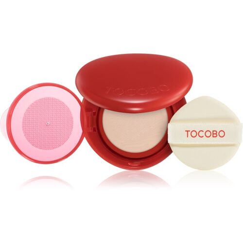 Tocobo Apple Dewy Fit Cushion Fond De Teint Longue Tenue Coussin Spf 50+ Teinte 21c Peach 15 G 