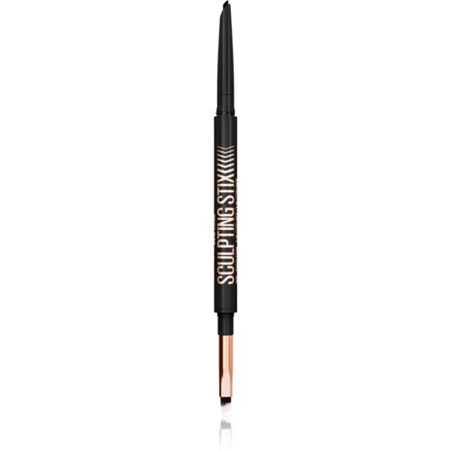 Maybelline New York Sculpting Stix Crayon Automatique Yeux Avec Pinceau Teinte 16 Black Blur 1 Pcs 