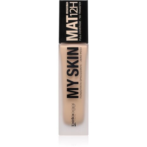 Bellaoggi My Skin Mat 12h Fond De Teint Matifiant Longue Tenue Teinte Neutral Beige 30 Ml 