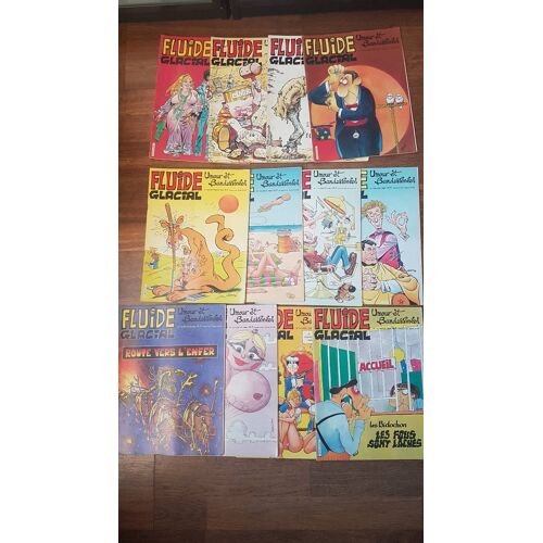 Fluide Glacial Année 1986 Lot Des 12 Numéros