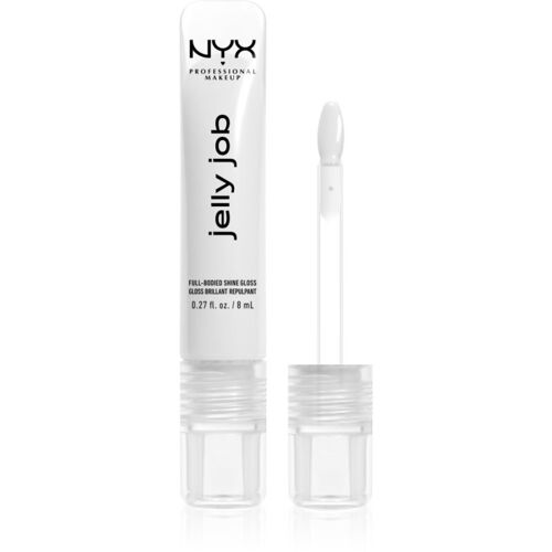 Nyx Professional Makeup Jelly Job Brillant À Lèvres Éclatant Effet Repulpant Teinte Just Jelly 7.5 Ml 