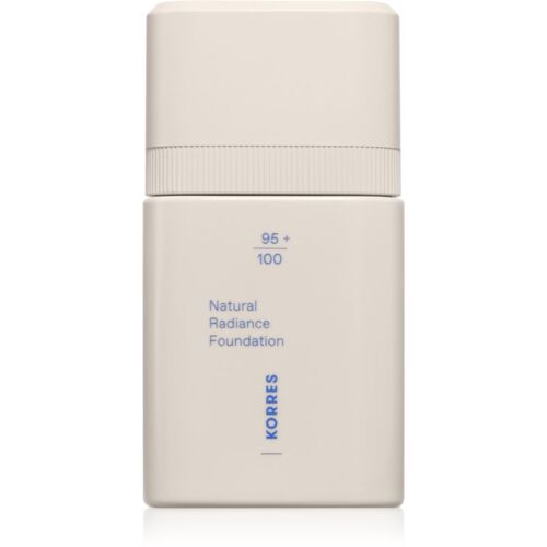 Korres Natural Radiance Foundation Fond De Teint Hydratant Teinte 03 Tan 30 Ml 
