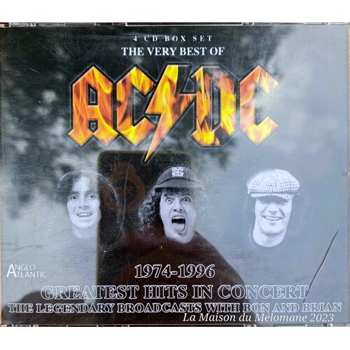 302 B Super Top Coffret Original Spécial X4 Cd Acdc Best Off